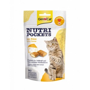 GimCat Nutri Pockets sir poslastica za mačke 60g