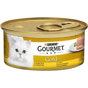 Gourmet Gold Mousse pašteta za mačke sa piletinom 85 g
