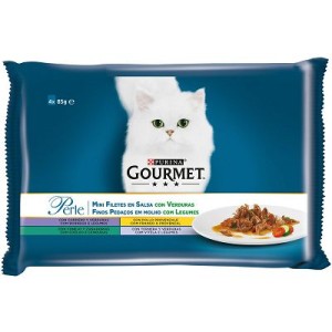 Gourmet Perle fileti hrana za mačke u 4 okusa po 85 g