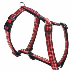 Karlie prsnik za psa tartan 20mm 45-70cm M