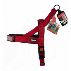 Karlie prsnik za psa 32-42cm x 15/20mm crveni S