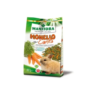 Manitoba Monello pelet mrkva hrana za patuljaste kuniće 900g