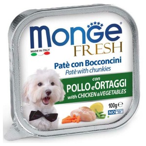 Monge Fresh Paté pašteta piletina hrana za pse 100 g