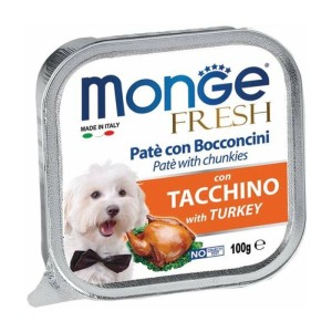 Monge Fresh Paté pašteta puretina hrana za pse 100 g