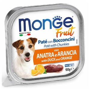 Monge Fruit Paté Duck patka sa narandžom hrana za pse 100 g