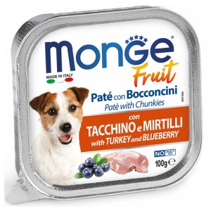 Monge Fruit Paté Turkey puretina sa borovnicom hrana za pse 100 g