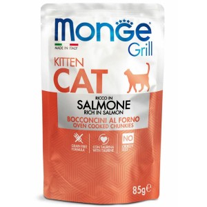 Monge Grill Kitten Cat - losos u želeu hrana za mačke 85g