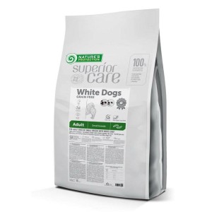 Nature's Protection Adult Small Breed White Dogs Insects - suha hrana za male bijele pse 10kg
