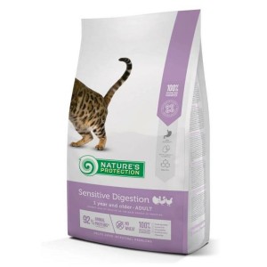 Nature's Protection Sensitive Digestion Poultry - perad suha hrana za mačke 2kg
