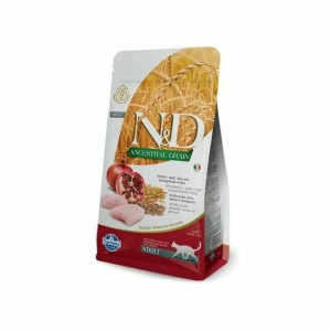 N&D Adult Ancestral Grain - piletina suha hrana za mačke 1,5kg