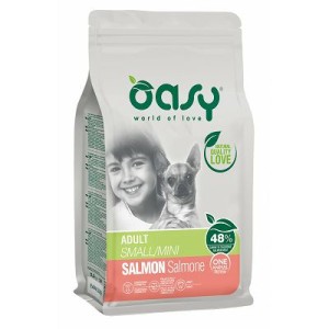 OASY Adult Small / Mini One Protein Salmon - losos monoproteinska hrana za pse 800g