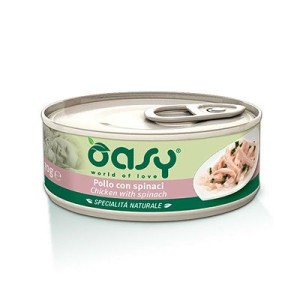 OASY Specialitá Naturali / piletina sa špinatom hrana za mačke 70 g