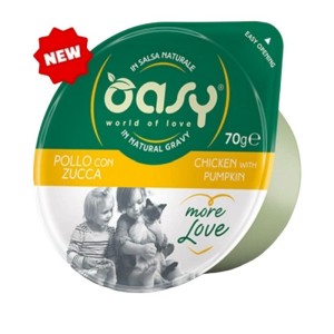 OASY More Love / dopunska hrana za mačke piletina sa bundevom 70 g