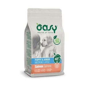 OASY One Protein / Puppy & Junior medium - large Salmon losos hrana za štenad 2,5 kg