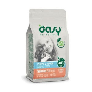 OASY One Protein Puppy Small / Mini Salmon - losos monoproteinska suha hrana za štenad 2,5kg