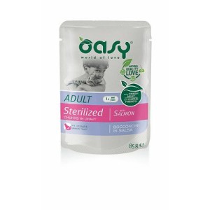 OASY Pouch / Adult STERILISED LOSOS hrana za sterilisane mačke 85 g