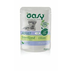 OASY Pouch / Adult STERILISED PILETINA hrana za sterilisane mačke 85 g