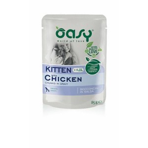OASY Pouch / Kitten PILETINA hrana za mačiće 85 g