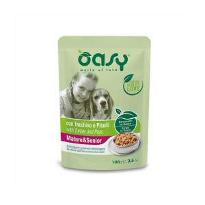 OASY Turkey - puretina sa graškom hrana za starije pse 100g