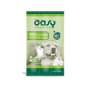 OASY Stick con Coniglio poslastica za pse štapići od zečetine 3x12g