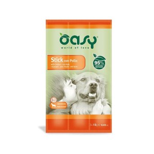 OASY Stick con Pollo - štapići od piletine poslastica za pse 3x12g