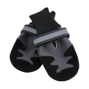 Pawise crno-sive cipele za pse S - No.2 / 1 par