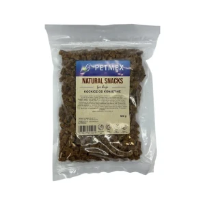 Petmex Natural Snacks kockice od konjetine poslastica za pse 500g
