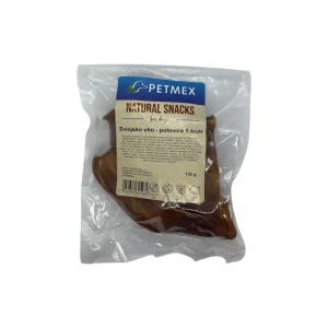 Petmex Natural Snacks polovica svinjsko uho poslastica za pse 5 kom 100g