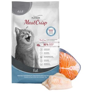 PLATINUM Adult MeatCrisp Fish riba suha hrana za mačke 1,5 kg