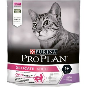 Pro Plan Delicate, Opti Digest puretina hrana za mačke 400 g
