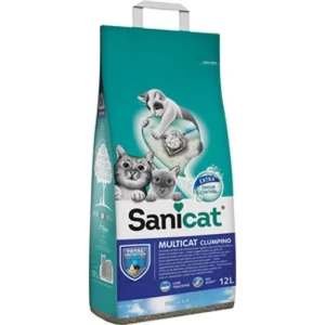 Sanicat Multicat Clumping Fresh Air pijesak za mačke 12 lit