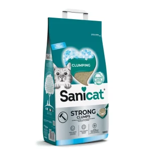Sanicat Strong grudvajući pjesak za mačke 10 lit