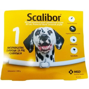 Scalibor antiparazitska ogrlica 65cm za pse