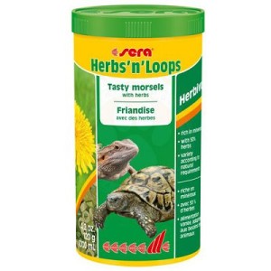 Sera Herbs 'n' Loops hrana za kornjače i reptile 1000ml