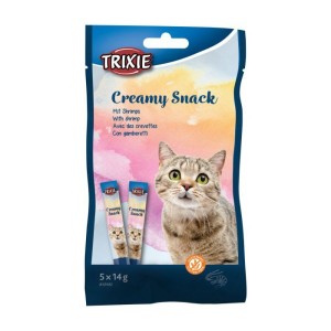 Trixie Creamy Snack poslastica za škampima za mačke 5x14g