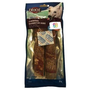 Trixie Denta Fun Barbecue Ribs poslastica za pse sa patkom 2 kom