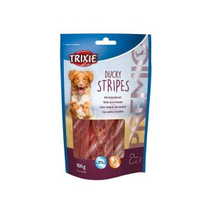 Trixie Ducky Stripes patka fileti poslastica za pse 100g