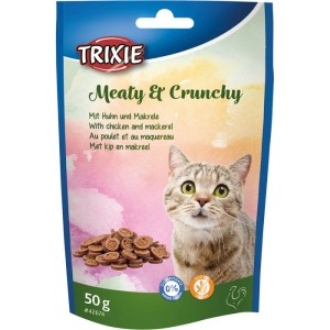 Trixie Meaty & Crunchy piletina i skuša poslastica za mačke 50g