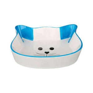 Trixie posuda sa motivom mačke plava 250ml