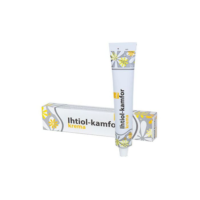 Crème Ihtiol Camphre VZZ - Lot De 2 X 50g - Neuf Emballé - Pour Usage Quotidien