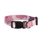 Croci Bobby ogrlica za pse 20mm x 32-52cm M pink army