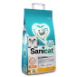 Sanicat Clumping vanilija i mandarina grudvajući pijesak za mačke 8 lit