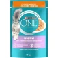 PURINA ONE® SENSITIVE sa piletinom i mrkvom, mini fileti u umaku hrana za mačke 85g