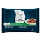 GOURMET® PERLE sa teletinom i povrćem, kunićem, janjetinom i povrćem u umaku hrana za mačke 85g