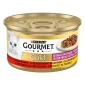 GOURMET® GOLD Duo sa govedinom i piletinom hrana za mačke 85g