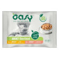 OASY Adult Sterilized multipack Chicken & Salmon - piletina i losos hrana za sterilisane mačke 4x85g