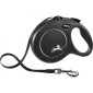Flexi povodac za psa Classic L 500cm tape - crni