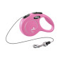 Flexi Classic povodac za pse i mačke 3m / XS cord - pink
