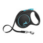 Flexi Black Design povodac za pse 5m / M tape - plavi