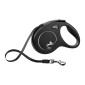 Flexi Classic povodac za pse 5m / S tape - crni